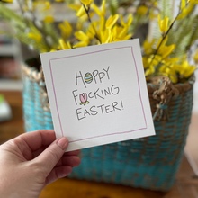 Load image into Gallery viewer, Hoppy Fucking Easter-Greeting Card
