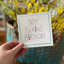 Load image into Gallery viewer, Happy Fucking Birthday-Greeting Card
