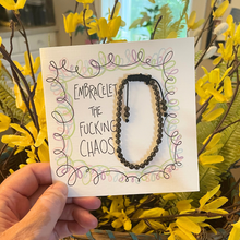 Load image into Gallery viewer, EMBRACElet The Fucking Chaos-Bracelet Card