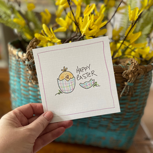 Happy Easter Chick-Greeting Card