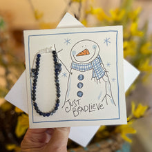 Load image into Gallery viewer, Beadlieve Snowman-Bracelet Card