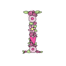Load image into Gallery viewer, I - Initial - 5"x5" Print