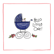 Load image into Gallery viewer, Hello Little One-Greeting Card
