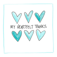 Load image into Gallery viewer, Heartfelt Thanks-Greeting Card
