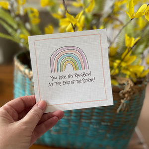 You Are My Rainbow-Greeting Card