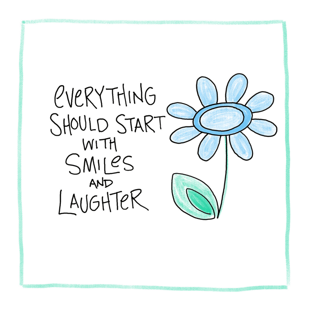 Smiles & Laughter -Greeting Card