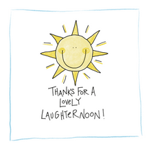 Load image into Gallery viewer, Laughternoon (Thank You)-Greeting Card
