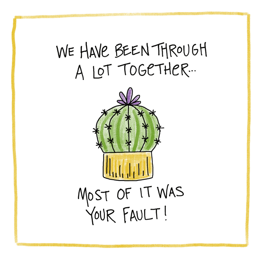 Fault-Greeting Card