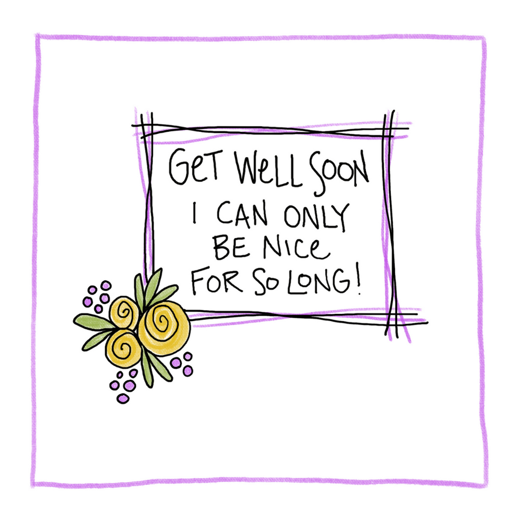 Get Well Soon-Greeting Card