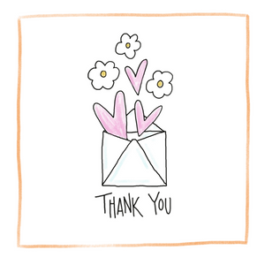 Thank You Note-Greeting Card