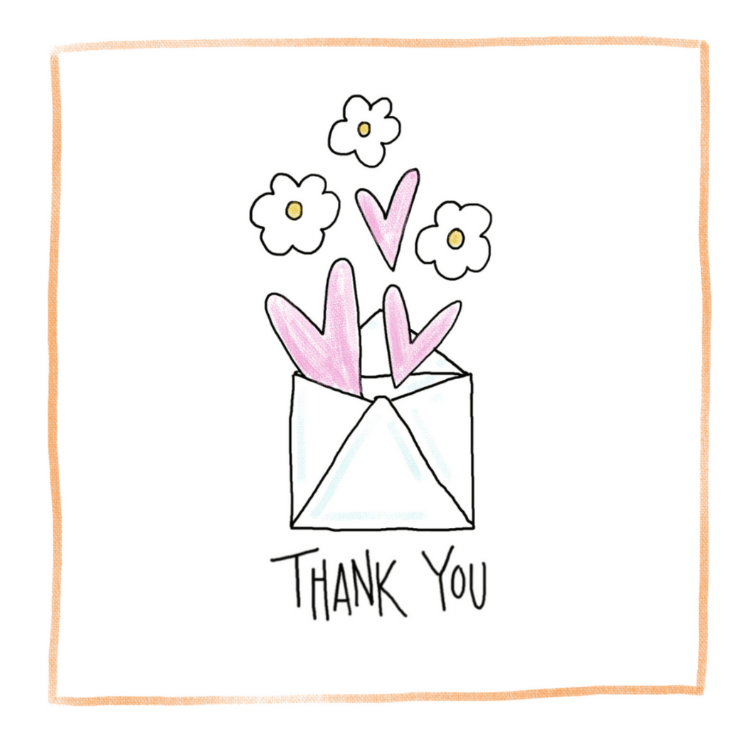 Thank You Note-Greeting Card