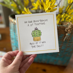 Fault-Greeting Card