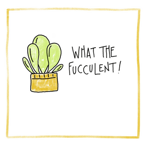 Fucculent-Greeting Card