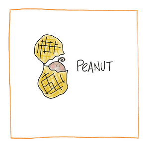 Peanut-Greeting Card