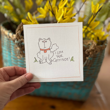 Load image into Gallery viewer, Cattitude-Greeting Card
