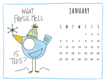 Load image into Gallery viewer, 2026 CALENDAR - Fabulous Feathered Fuckery
