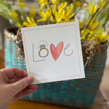 Load image into Gallery viewer, Love-Greeting Card
