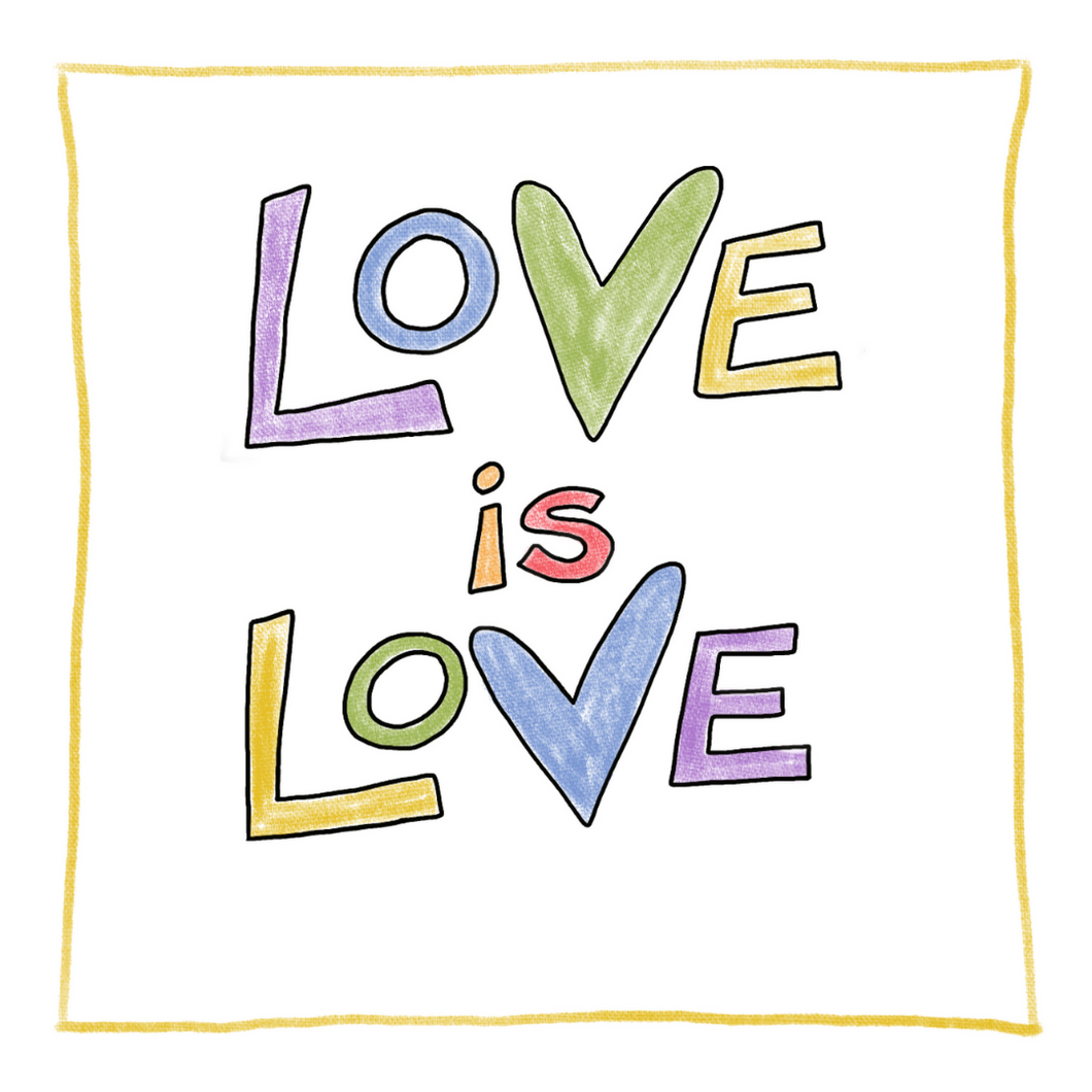 Love Is Love-Greeting Card