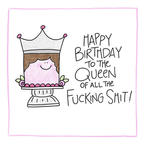 The Queen-Greeting Card