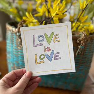 Love Is Love-Greeting Card
