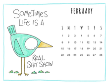 Load image into Gallery viewer, 2026 CALENDAR - Fabulous Feathered Fuckery
