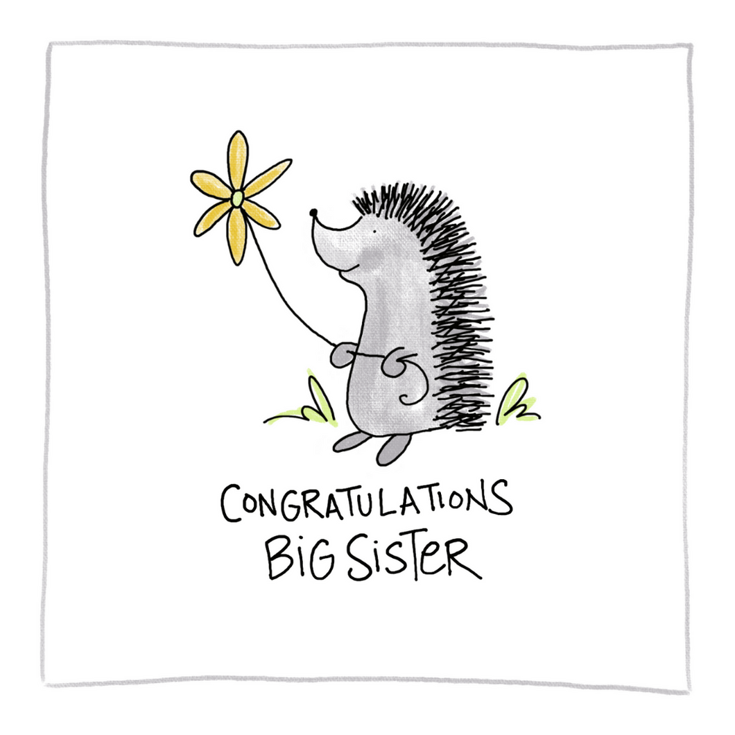 Big Sister-Greeting Card