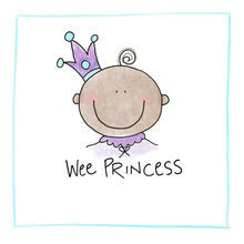 Load image into Gallery viewer, Wee Princess-Greeting Card
