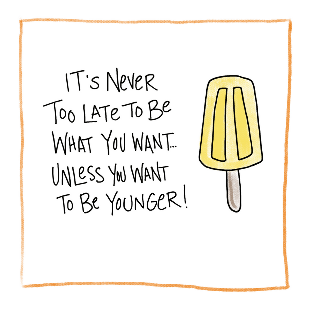 Younger-Greeting Card