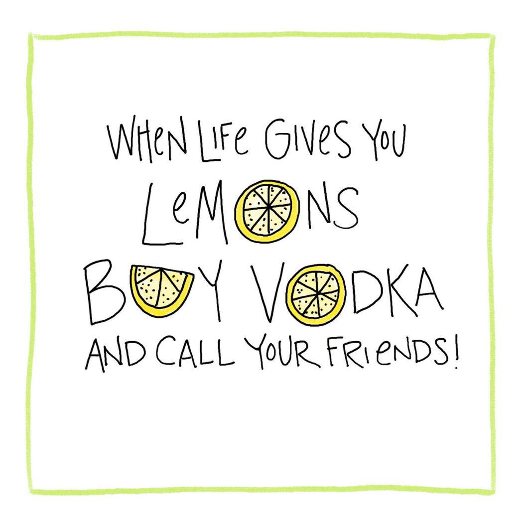 Lemons-Greeting Card