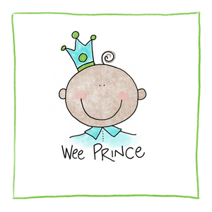 Wee Prince-Greeting Card