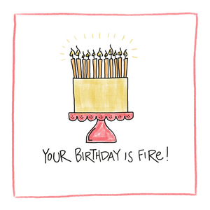Fire -Greeting Card