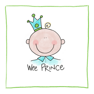 Wee Prince-Greeting Card