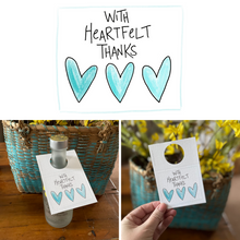 Load image into Gallery viewer, Heartfelt Thanks-Bottle Note
