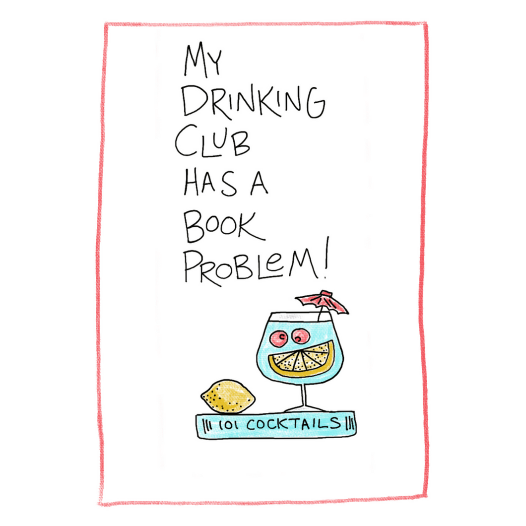 Drinking Club -Bookmark Card