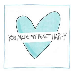 Happy Heart-Greeting Card
