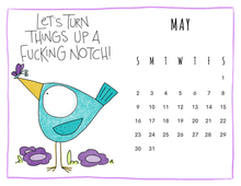 Load image into Gallery viewer, 2027 CALENDAR - Fabulous Feathered Fuckery
