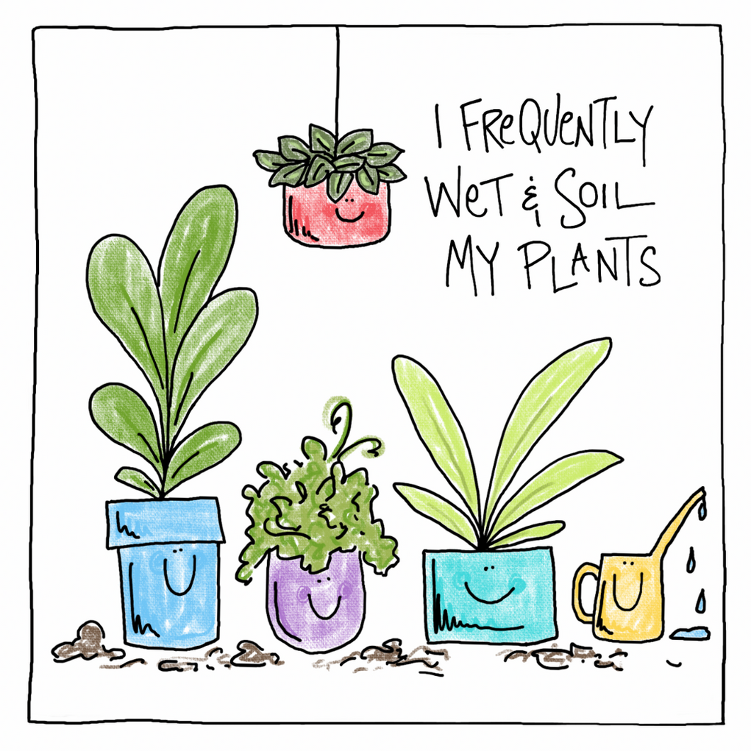 Plants-Greeting Card