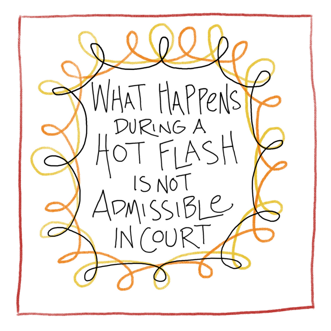 Hot Flash-Greeting Card