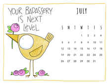 Load image into Gallery viewer, 2026 CALENDAR - Fabulous Feathered Fuckery
