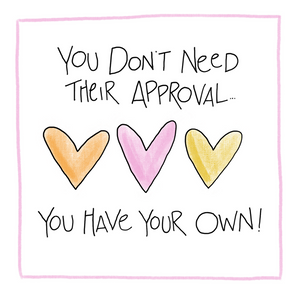Approval-Greeting Card