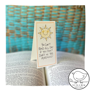 Read All Day -Bookmark Card