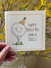 Load image into Gallery viewer, Golf Tee-Greeting Card
