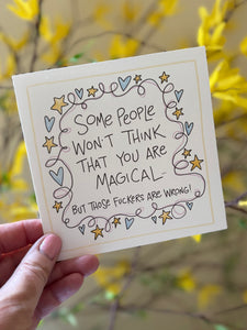 Magical-Greeting Card