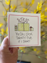 Load image into Gallery viewer, Squint-Greeting Card
