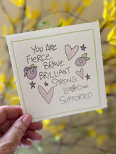 Load image into Gallery viewer, Supported-Greeting Card
