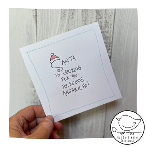 Ho-Greeting Card