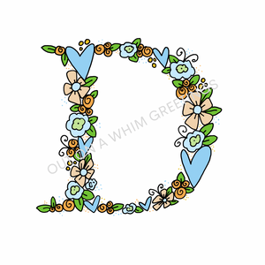 D - Initial - Digital Download