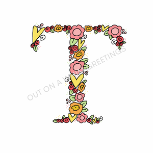 T - Initial - Digital Download