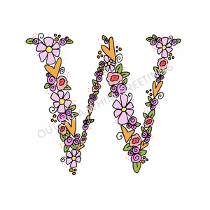 W - Initial - Digital Download