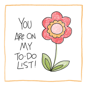 To Do List-Greeting Card